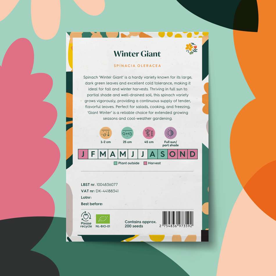 Spenat 'Winter Giant' (frö)